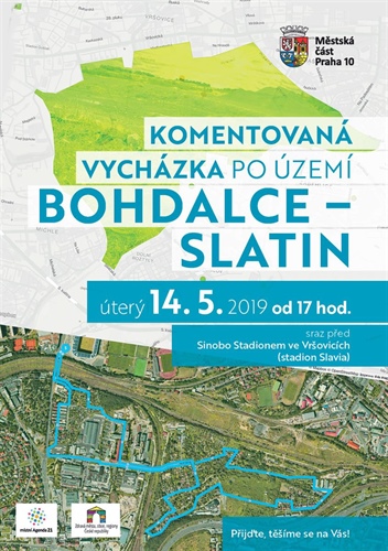 Komentovaná vycházka po území BOHDALCE-SLATIN