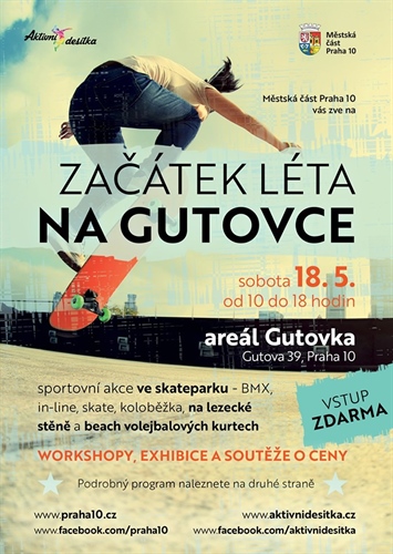 Zahájení léta na Gutovce v sobotu 18. 5.