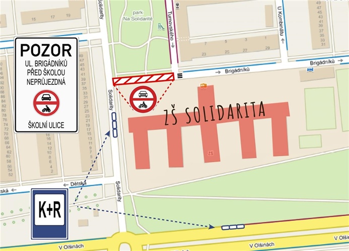 Průzkum: Dejte nám vědět svůj názor na Školní plácek před ZŠ Solidarita!