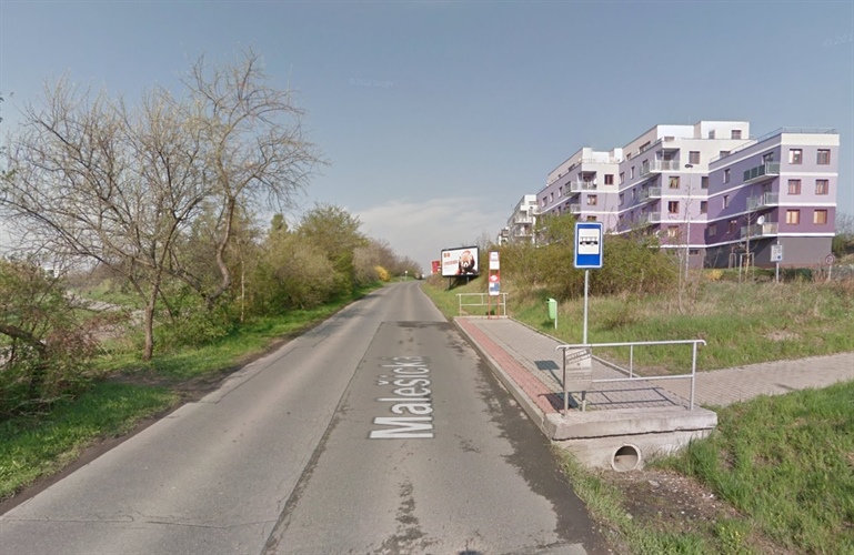 Uzavírka ulice Malešická