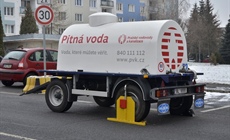 Dubnová výluka vody v Malešicích