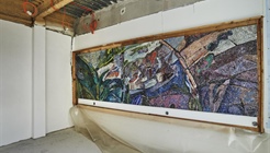 Při rekonstrukci Polikliniky Malešice se našla mozaika z...